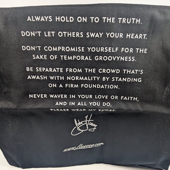 Fluevog Orange Stop It Sostener Lace-Up Ankle Boots, NIB, Size 9 Leather Booties - Picture 10 of 11